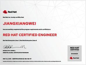 喜報 我院16級計算機網(wǎng)絡(luò)技術(shù)專業(yè)蔣祥威同學(xué)榮獲RHCE認證，彰顯專業(yè)實力